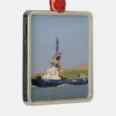 Schlepper Millgarth Ornament Aus Metall (Rechts)