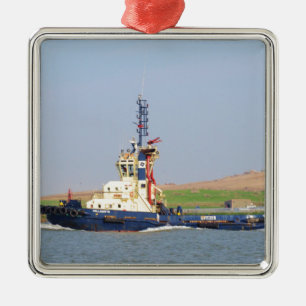 Schlepper Millgarth Ornament Aus Metall