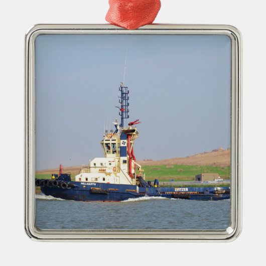 Schlepper Millgarth Ornament Aus Metall (Vorne)