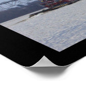 Schlepper mit Bridge Poster (Ecke)