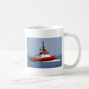 Schlepper mit Geschwindigkeit Kaffeetasse