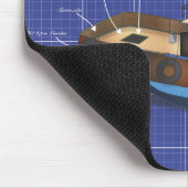 Schlepper Mousepad (Ecke)