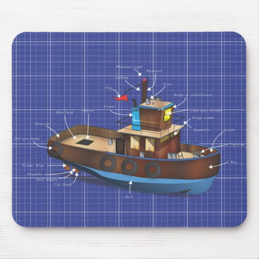 Schlepper Mousepad (Vorne)