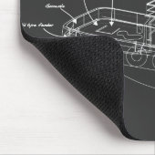 Schlepper Mousepad (Ecke)