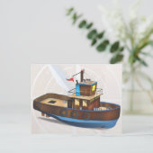 Schlepper Postkarte (Stehend Vorderseite)
