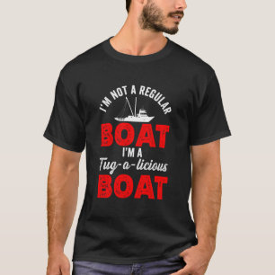 Schlepper Segeln Pazifik Schlepper Kapitän Wasserf T-Shirt