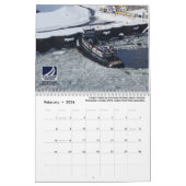 Schlepper und Lastkähne von NYS Marinelandstraße Kalender (Feb 2026)