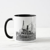 Schlepper und Skyline Tasse (Links)