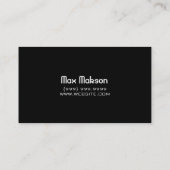 Schlepper Visitenkarte (Rückseite)