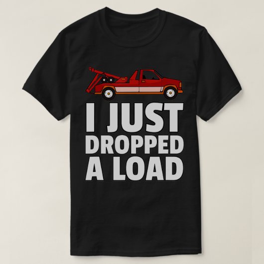 Schleppfahrer Funny Tow Operator T-Shirt (Design vorne)