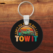 Schleppfahrer Ich kann den Dummkopf nicht reparier Schlüsselanhänger (Vorderseite)