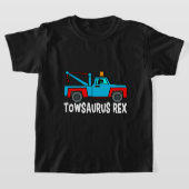 Schleppfahrer TRex Dinosaur Erholung Fahrzeug Wr T-Shirt (Ablage )