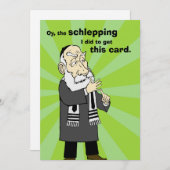 Schlepping Holiday Card Feiertagskarte (Vorne/Hinten)