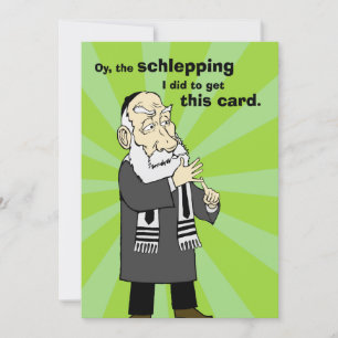 Schlepping Holiday Card Feiertagskarte