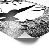 Schleppkahn und Mondkreuz Fotodruck (Ecke)