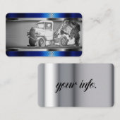 Schleppkarte Visitenkarte (Vorne/Hinten)