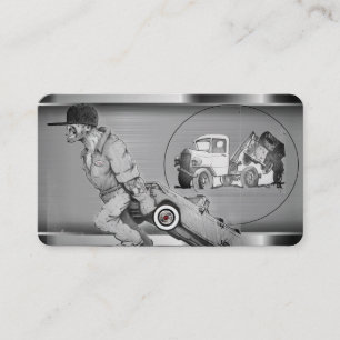 Schleppkarte Visitenkarte