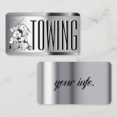 Schleppkarte Visitenkarte (Vorne/Hinten)