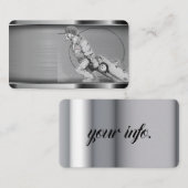 Schleppkarte Visitenkarte (Vorne/Hinten)