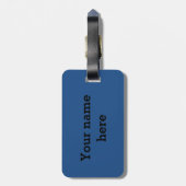 Schleppmarke Gepäckanhänger (Rückseite vertikal)