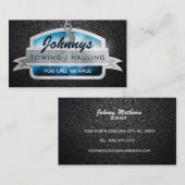 Schleppnetze und Schleppnetze Visitenkarten Visitenkarte (Vorne/Hinten)