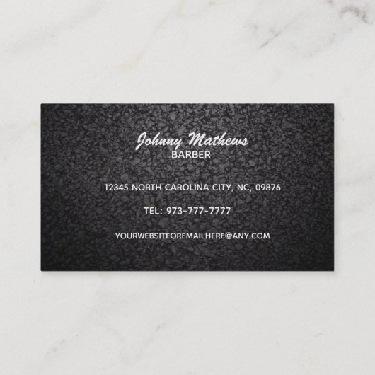 Schleppnetze und Schleppnetze Visitenkarten Visitenkarte (Rückseite)