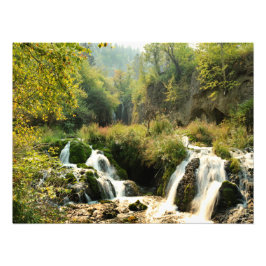 Schleppnetzfälle Speerfisch Canyon South Dakota Fotodruck