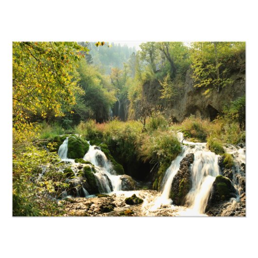 Schleppnetzfälle Speerfisch Canyon South Dakota Fotodruck (Vorne)