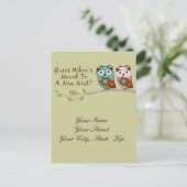 Schlepppostkarte Ankündigungspostkarte (Stehend Vorderseite)