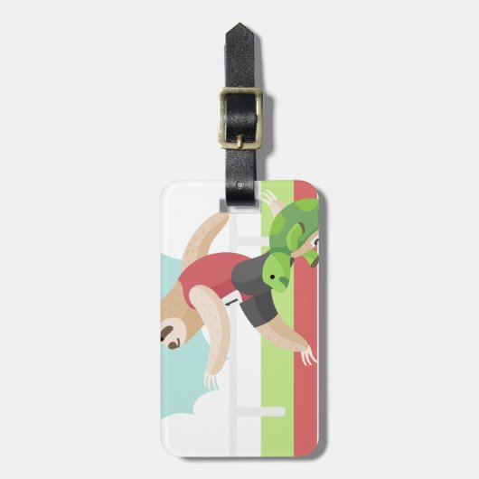 Schlepprennen Gepäckanhänger (Vorderseite vertikal)