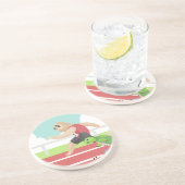 Schlepprennen Getränkeuntersetzer (Seite)