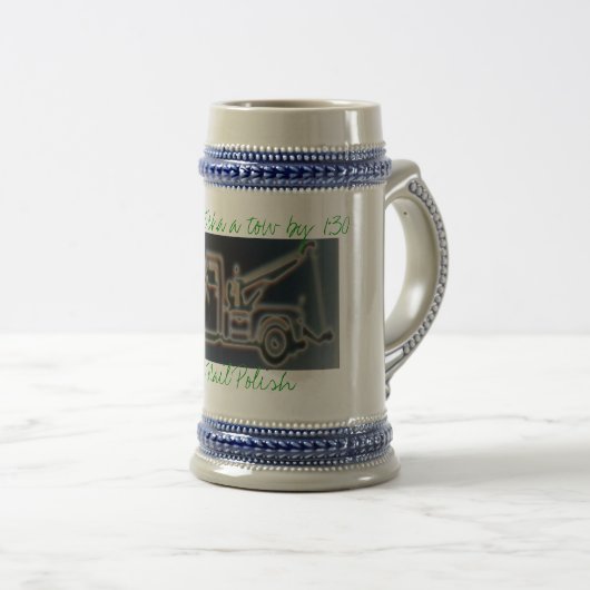 Schleppseil-Tasse Bierglas (VorderseiteRechts)