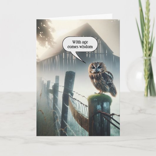 Schlepptau für ältere Generation Karte (Vorderseite)