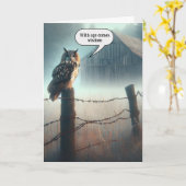 Schlepptau für ältere Generation Karte (Gelbe Blume)