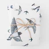 Schleppvögel Geschenkpapier Set (Beispiel)