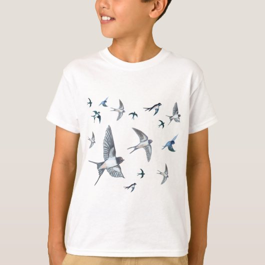 Schleppvögel T-Shirt (Vorderseite)