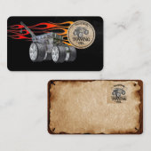 Schleppwagen Auto Visitenkarte (Vorne/Hinten)