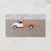 Schleppwagen | Betonstahl Visitenkarte (Rückseite)