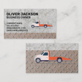 Schleppwagen | Betonstahl Visitenkarte (Vorne/Hinten)