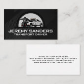 Schleppwagen | Blue Collar Visitenkarte (Vorne/Hinten)