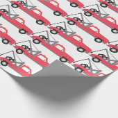 Schleppwagen Geschenkpapier (Ecke)