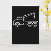 Schleppwagen Karte (Gelbe Blume)