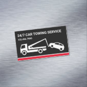 Schleppwagen Magnetische Visitenkarte (Beispiel)