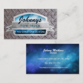 Schleppwagen Slogans Visitenkarten Visitenkarte (Vorne/Hinten)