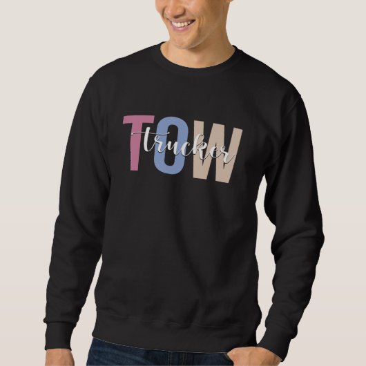 Schleppwagen Sweatshirt (Vorderseite)