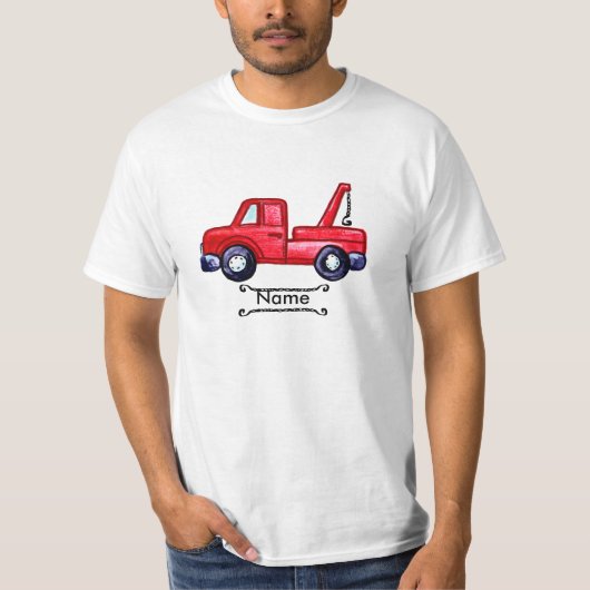 Schleppwagen T-Shirt (Vorderseite)