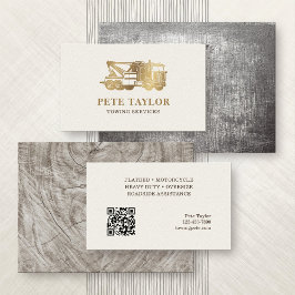 Schleppwagen Visitenkarte