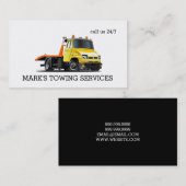 Schleppwagen-Visitenkarte Visitenkarte (Vorne/Hinten)