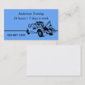 Schleppwagen-Visitenkarte Visitenkarte (Vorne/Hinten)