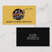 Schleppwagen-Visitenkarte Visitenkarte (Vorne/Hinten)